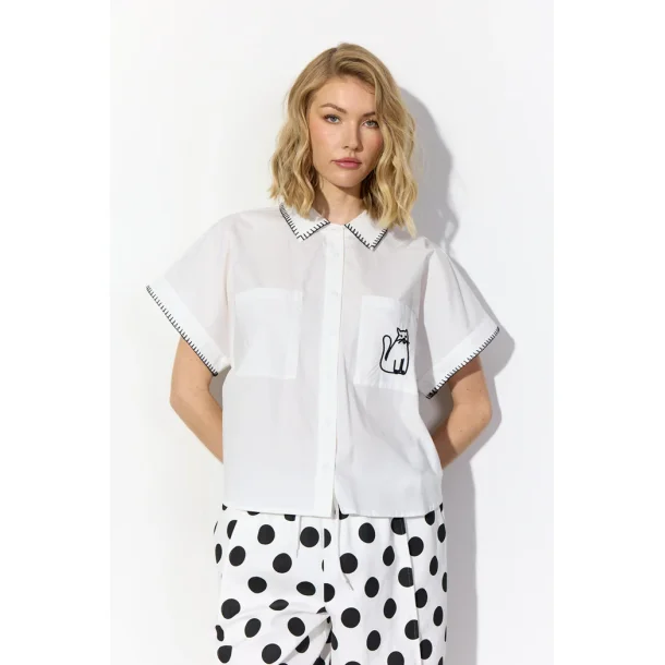 Hunk�n - Oda skjorte - White