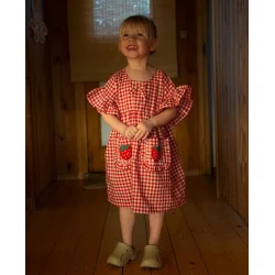 Sissel Edelbo - Ohio Mini kjole - Red Checks