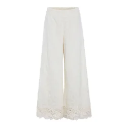 Hunk�n - Patty Lace Trousers - Cream