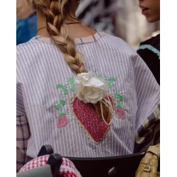 Sissel Edelbo - Paula skjorte - Purple mix