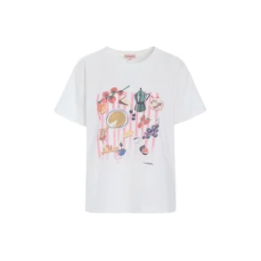 Hunk�n - Picnic T-shirt - White