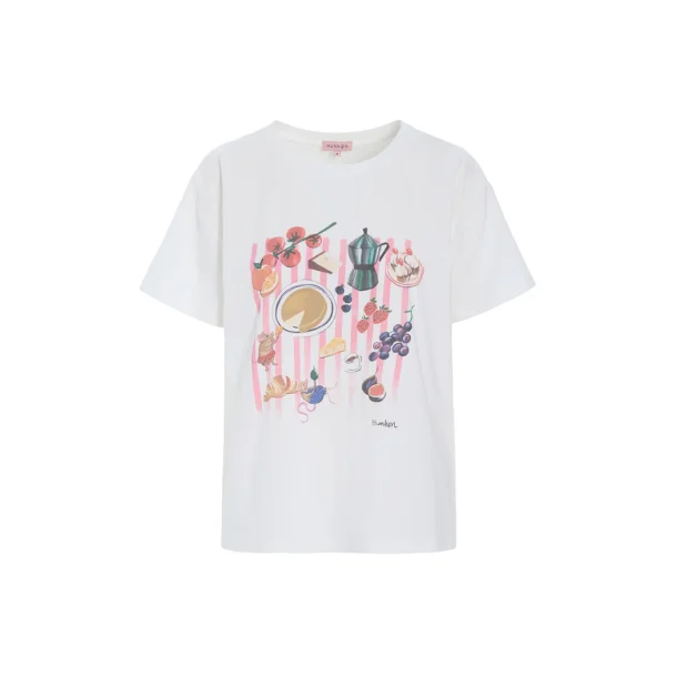 Hunk�n - Picnic T-shirt - White