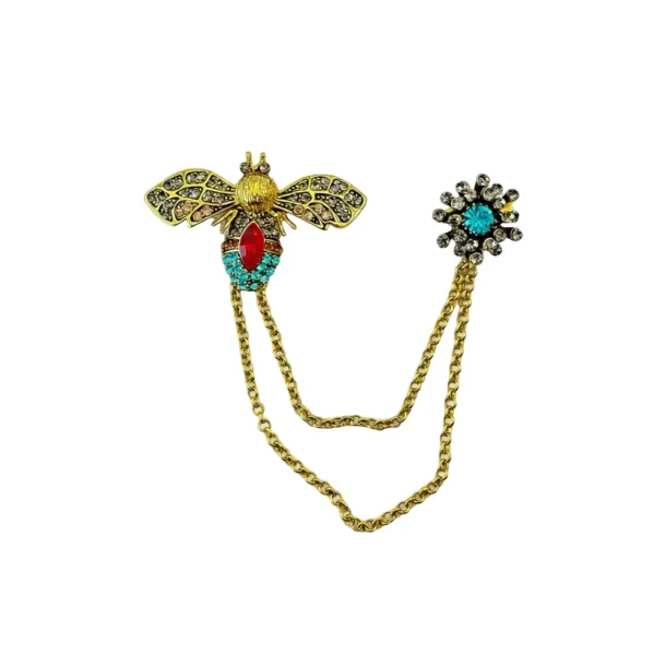 Tim &amp; Simonsen - Pin Queen Bee Dora - Gold Mix 1 - Onesize