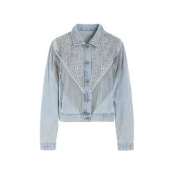 Hunk�n - Priya Gem Jakke - Light Denim