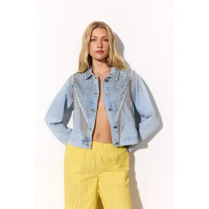 Hunk�n - Priya Gem Jakke - Light Denim