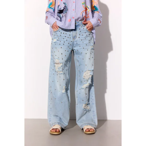 Hunk�n - Priya Gem Jeans - Light Denim