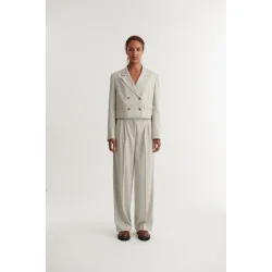 Basic Apparel - Radi Kort Jakke - Chincilla