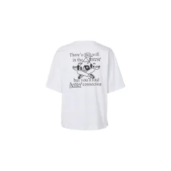 Basic Apparel - Raja Forrest T-shirt - Bright White/Black