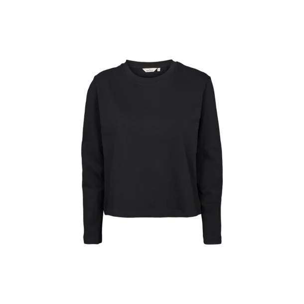 Basic Apparel - Raja LS tee - Black