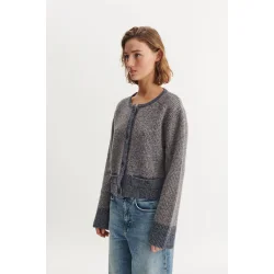 Basic Apparel - Randi Cardigan - Portabella/Poppy Seed