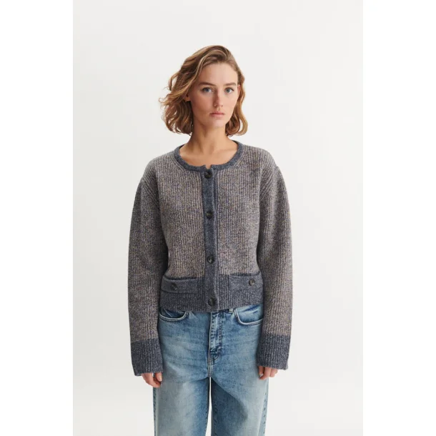 Basic Apparel - Randi Cardigan - Portabella/Poppy Seed