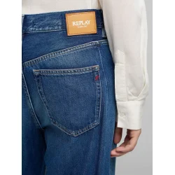 Replay - Narja Baggy Jeans - Medium Blue