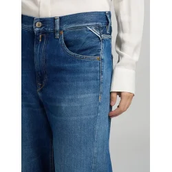 Replay - Narja Baggy Jeans - Medium Blue