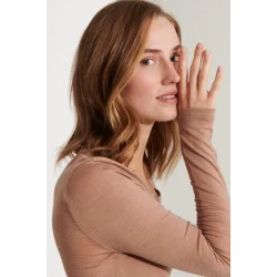 Basic Apparel - Rinka LS Tee - Portobella