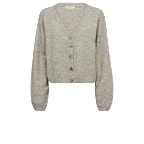 Gossia - Rosie Cardigan - Light Grey Melange