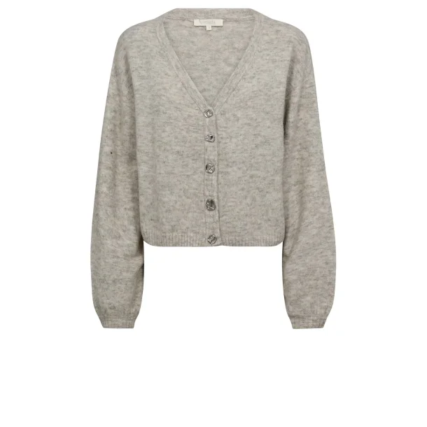 Gossia - Rosie Cardigan - Light Grey Melange