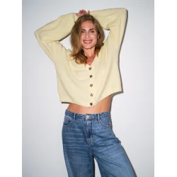 Gossia - Rosie Cardigan - Soft Lemon