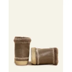 Laidback London -  Setsu Crochet Crepe - Anklelstvler - Natural