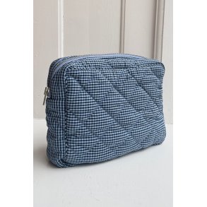 Boii - Simba Large Toilet Bag - Mini Blue Check