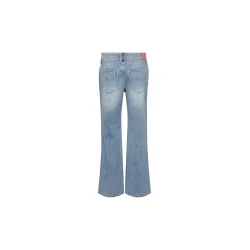 Mos Mosh - Marlena Puddle Jeans - Light Blue