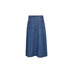 Mos Mosh - Koda Dinem skirt - Dark blue