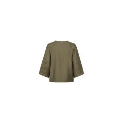 Mos Mosh - Aleysa Nila Bluse - Olive Night