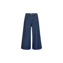 Mos Mosh - Culotte Arge Jeans - Dark Blue - Cropped