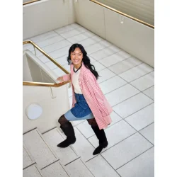 Black colour - Cizzy denim nederdel - Mid blue