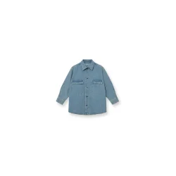 Heyanno - Space Denim Skjorte - Light Blue Denim