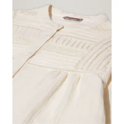 Heyanno - Story Lace Blouse - Ecru