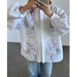 Sissel Edelbo - Sada skjorte - White pastel