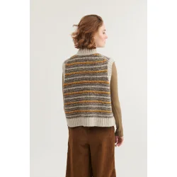 Basic apparel - Sally vest - Grey/carafe/buckskin