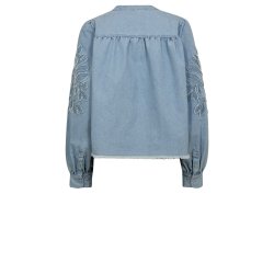 Gossia - Saloma Blouse - Light Blue Denim