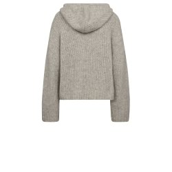 Gossia - Sana Hoodie Jumper - Light Grey Melange