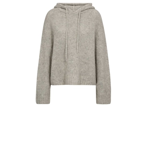 Gossia - Sana Hoodie Jumper - Light Grey Melange