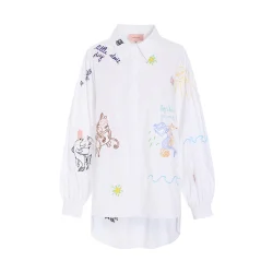 Hunk�n Sasha Skjorte - White