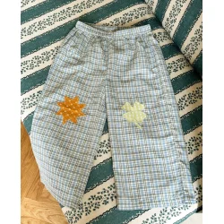 Sissel Edelbo - Saxo mini bukser - Blue checks