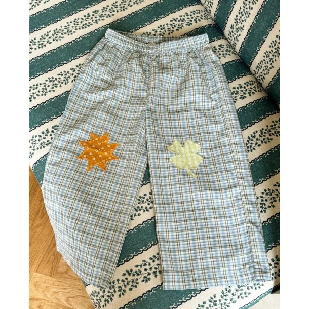 Sissel Edelbo - Saxo mini bukser - Blue checks