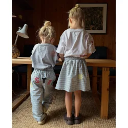 Sissel Edelbo - Saxo mini bukser - Blue checks