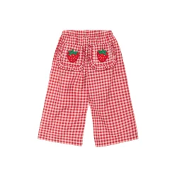Sissel Edelbo - Saxo Mini bukser - Red Checks