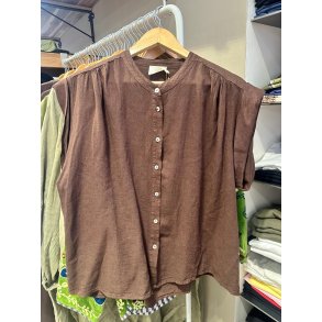 Wauw - Seashell Blouse - Chocolate Brown 
