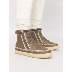 Laidback London -  Setsu Crochet Crepe - Anklelstvler - Natural