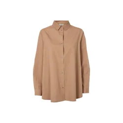 Basic Apparel - Silje LS Skjorte - Portobella