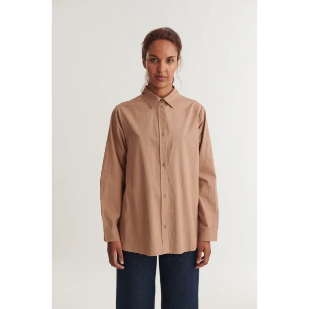 Basic Apparel - Silje LS Skjorte - Portobella