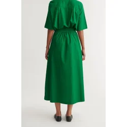 Basic apparel - Silje lang nederdel - Abundant green