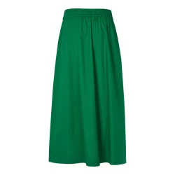 Basic apparel - Silje lang nederdel - Abundant green