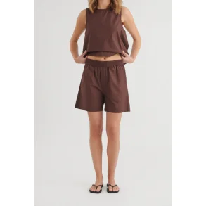 Basic Apparel - Silje Shorts - Chicory Coffee