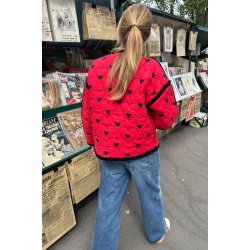 Sissel Edelbo - Amora Jakke - Dark Red - Onesize