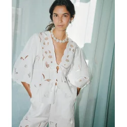 Sissel Edelbo - Adeline Top - Ecru