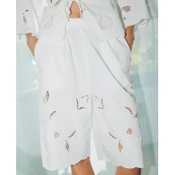 Sissel Edelbo - Adeline Bermuda Shorts - Ecru